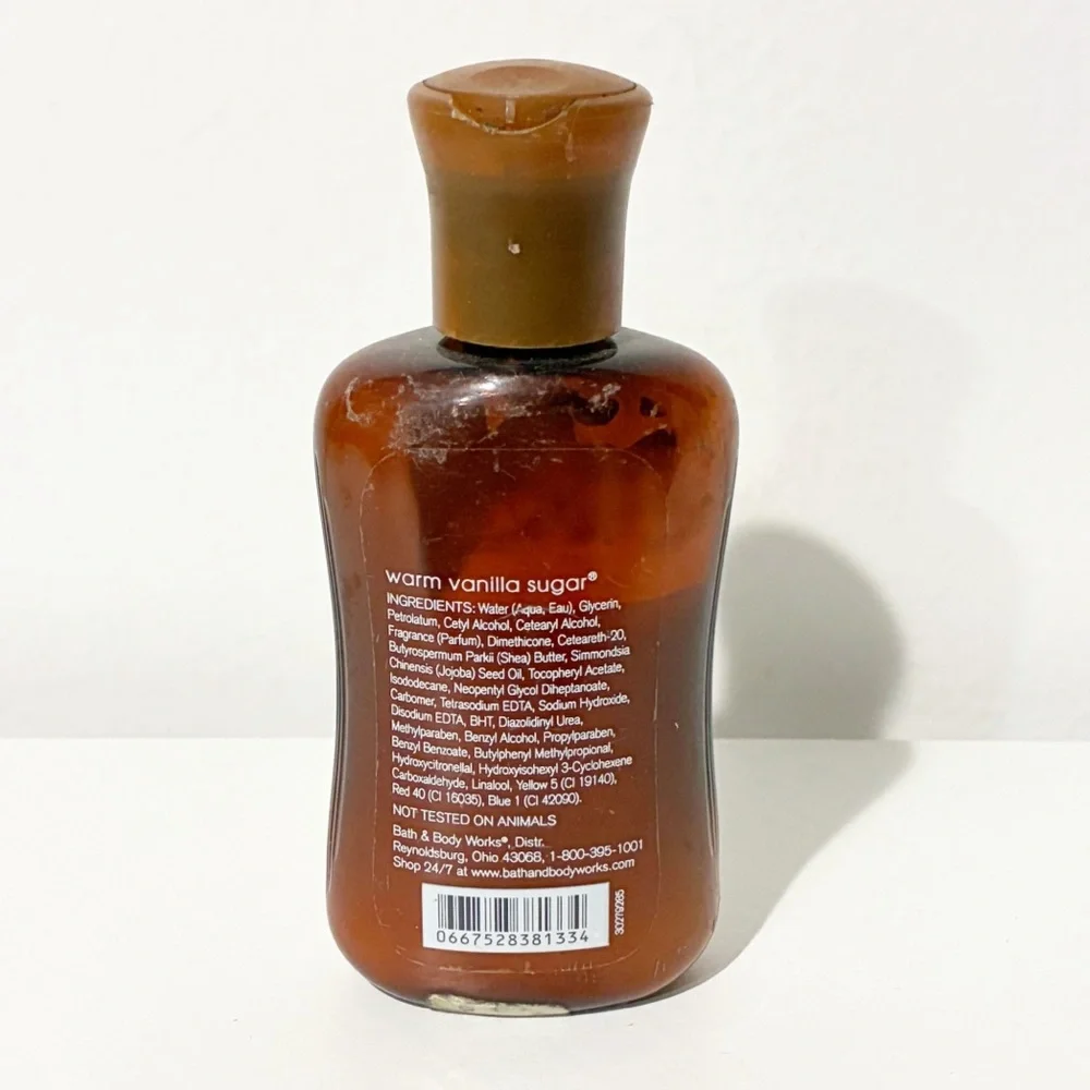 Bath‎ & Body Works WARM VANILLA SUGAR Travel Size Mini Hand Cream Body Lotion